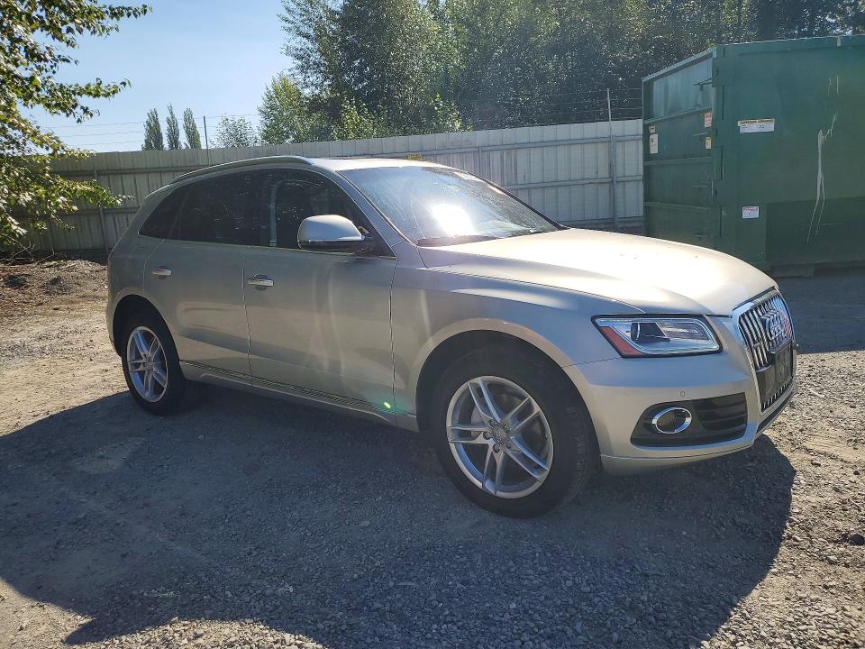 2017 Audi Q5 VIN WA1L2AFP5HA096418 COPART salvage auction — FRONT END, Wa - Bill Of Sale, sold $1,650 on 2026-07-27 (photo 4)