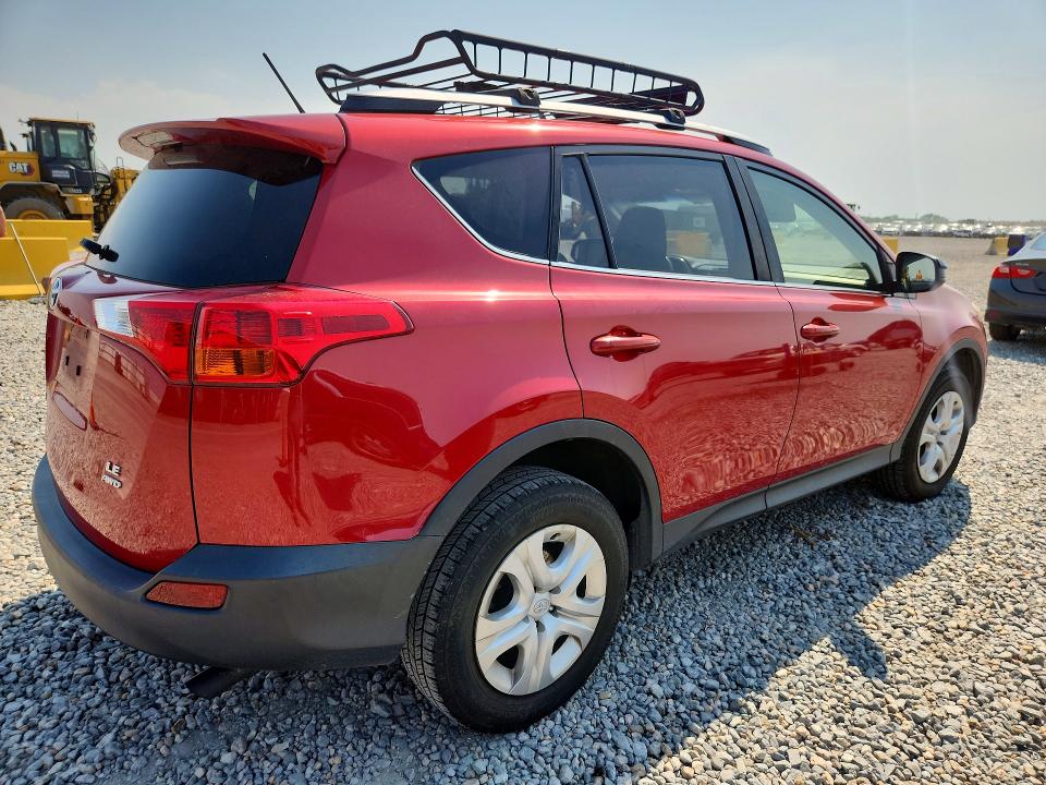 2015 Toyota Rav 4 VIN JTMBFREV2FJ036758 COPART salvage auction — SIDE, CO - SALVAGE TITLE, sold $4,050 on 2026-07-28 (photo 3)