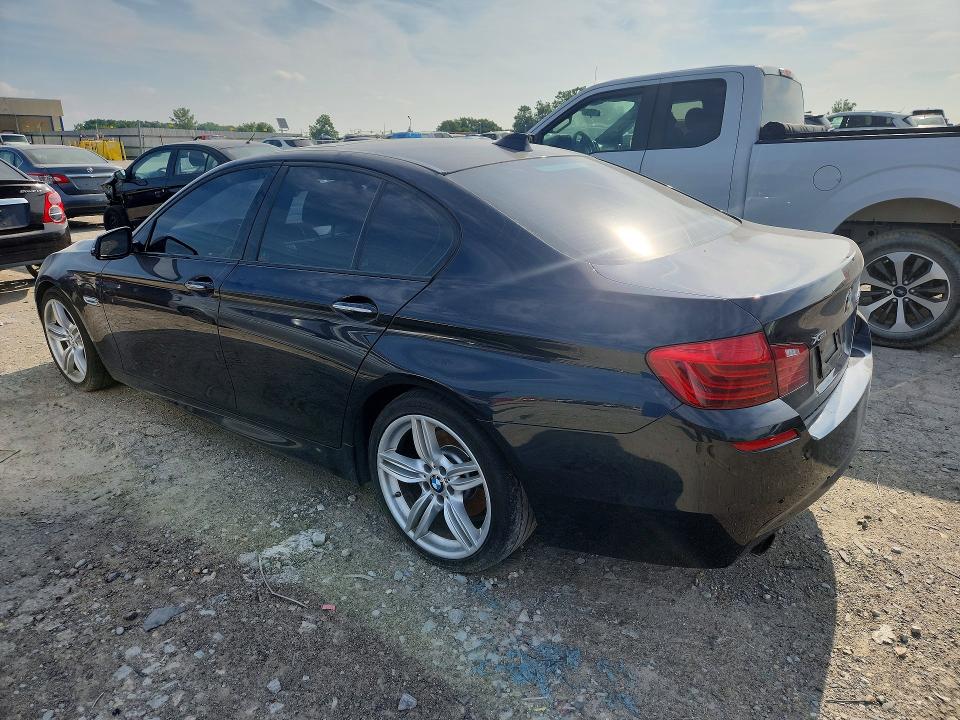 2014 BMW 5 series VIN WBA5B3C58ED539083 COPART salvage auction — MECHANICAL, IN - CERTIFICATE OF TITLE, sold $2,600 on 2026-07-10 (photo 2)