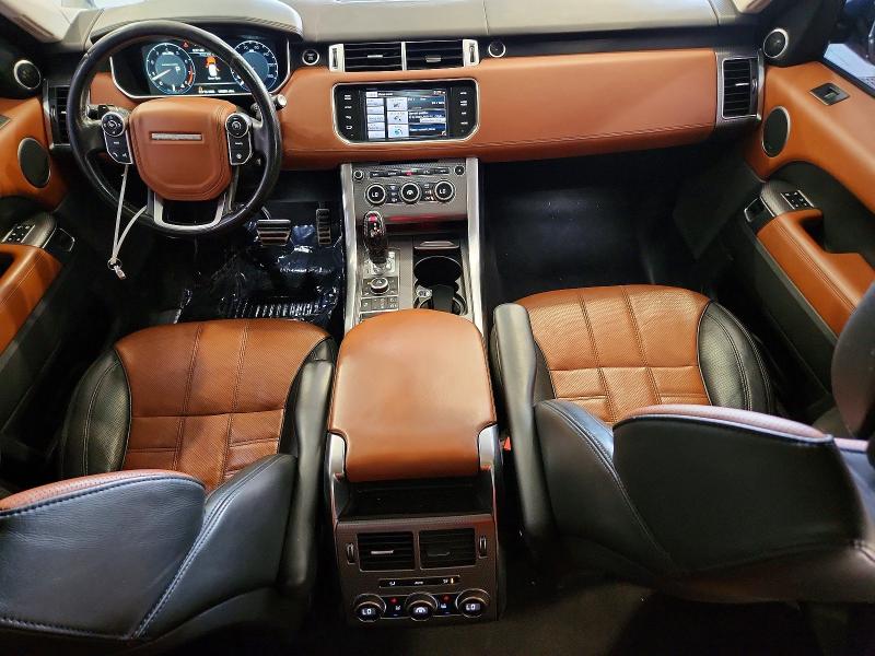 2014 Land rover Range rover sport VIN SALWV2EF9EA313921 COPART salvage auction — REAR END, Il - Dealer Only Clean Title, sold $4,600 on 2026-07-30 (photo 8)