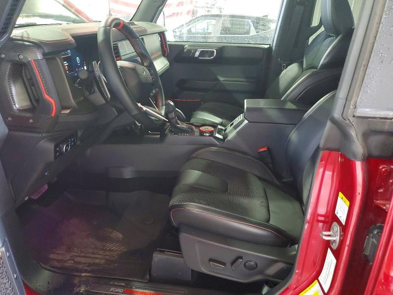 2025 Ford Bronco VIN 1FMEE0RR9SLB11183 COPART salvage auction — FRONT END, Ny - Mv-907A Salvage Certificate, sold $57,500 on 2026-07-28 (photo 7)