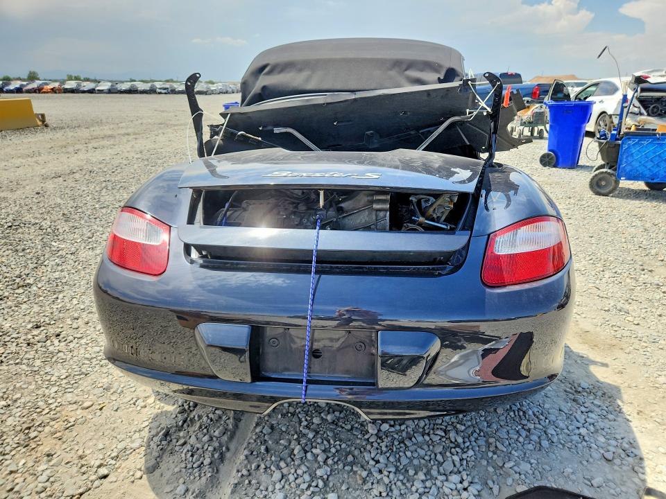 2006 Porsche Boxster VIN WP0CB29846U730409 COPART salvage auction — STRIPPED, CO - DIS/DLR/EXP ONLY CLEAN TITLE, sold $275 on 2026-07-28 (photo 6)