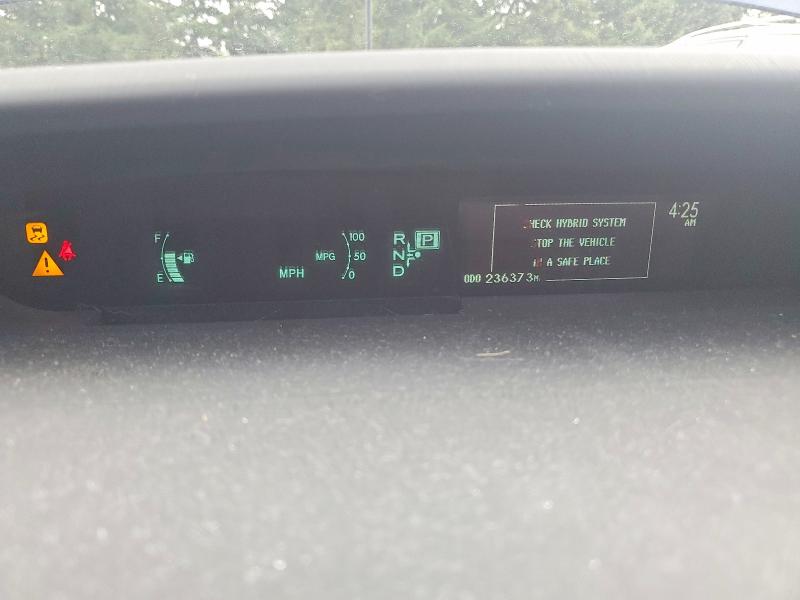 2013 Toyota Prius VIN JTDKN3DU5D1621758 COPART salvage auction — MECHANICAL, Wa - Vehicle Cert Of Ownership-Titl, sold $1,400 on 2026-07-31 (photo 9)