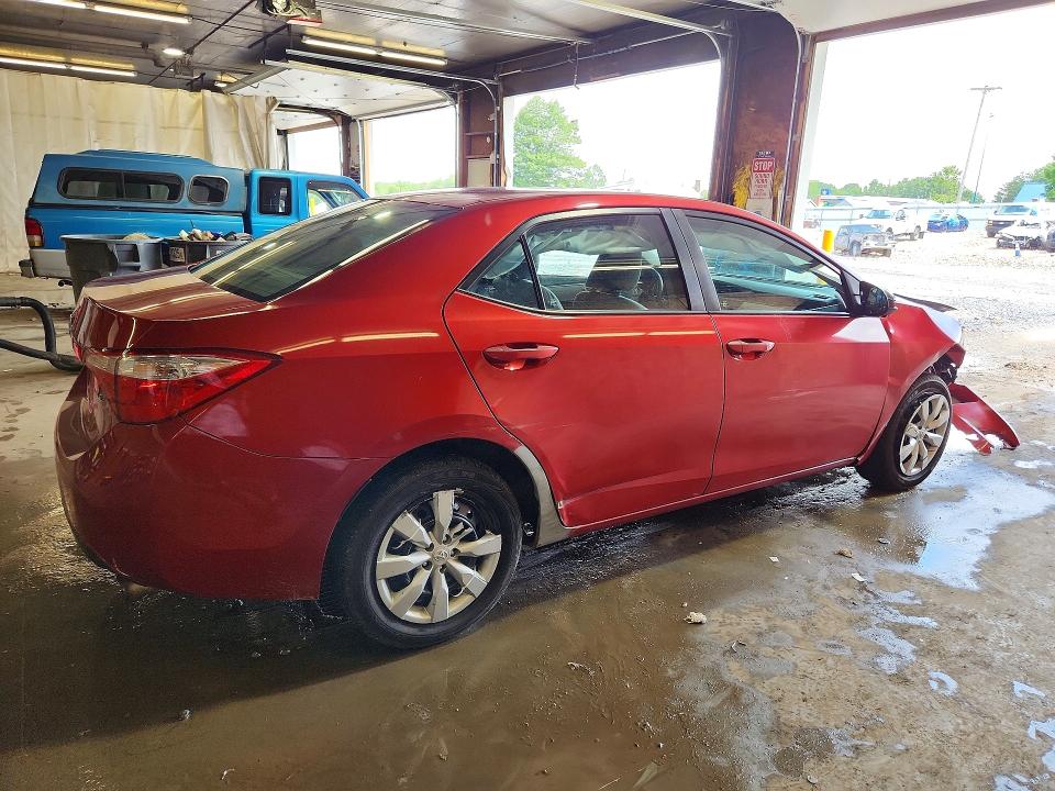 2016 Toyota Corolla VIN 5YFBURHE2GP510335 COPART salvage auction — FRONT END, Pa - Cert Of Salv-R=Reconstructed, sold $175 on 2026-07-23 (photo 3)