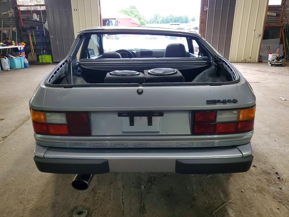 1983 Porsche 944 VIN WP0AA0940DN453471 COPART salvage auction — ROLLOVER, NY - MV-907A SALVAGE CERTIFICATE (P), sold $3,250 on 2026-07-27 (photo 6)