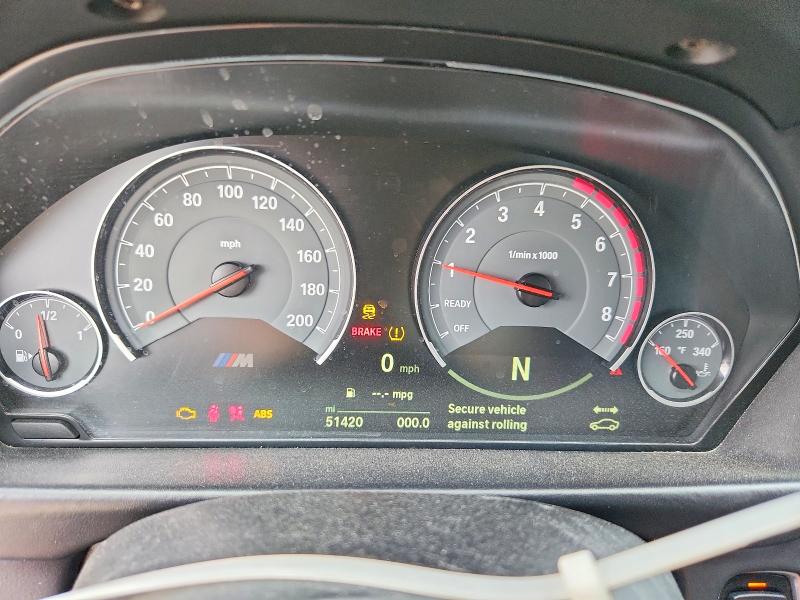 2015 BMW M4 VIN WBS3R9C59FK331552 COPART salvage auction — MINOR DENT/SCRATCHES, Tx - Cert Of Title-Rebuilt Salvage, sold $20,900 on 2026-09-29 (photo 9)