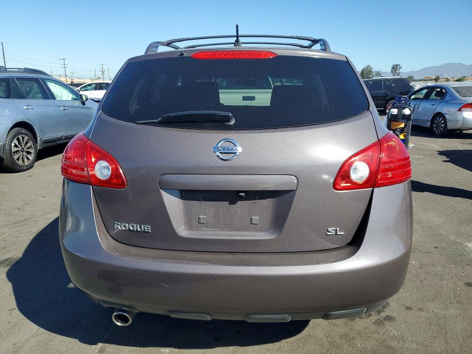 2010 Nissan Rogue VIN JN8AS5MT6AW009899 COPART salvage auction — SIDE, CA - SALVAGE CERTIFICATE, sold $225 on 2026-07-27 (photo 6)