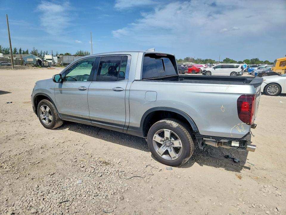 2026 Honda Ridgeline VIN 5FPYK3F58TB020821 COPART salvage auction — REAR END, Fl - Certificate Of Title (P), sold $25,750 on 2026-07-22 (photo 2)