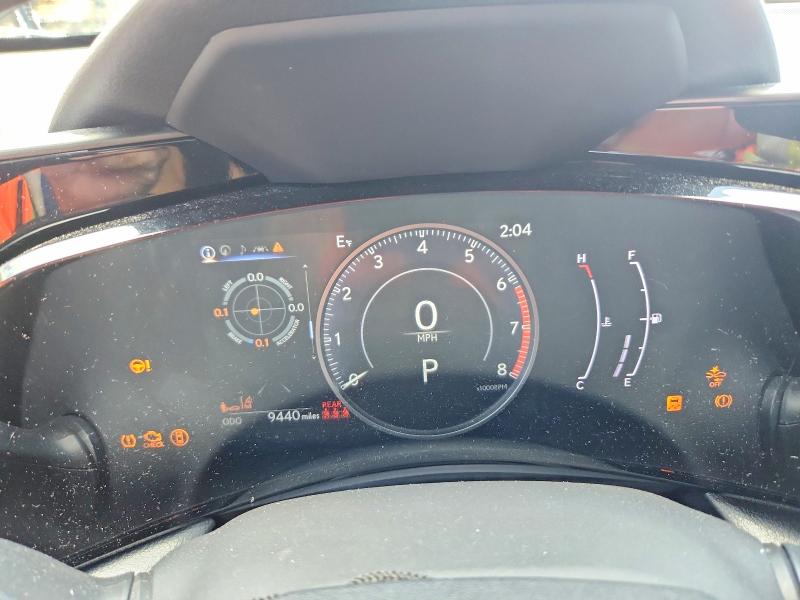 2024 Lexus VIN JTJGDCAZ8R2010534 COPART salvage auction — FRONT END, Gu - Bill Of Sale - Parts Only, sold $2 on 2026-08-31 (photo 9)