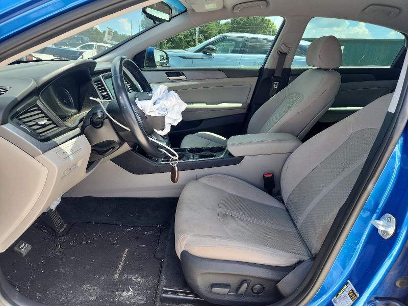 2018 Hyundai Sonata VIN 5NPE34AF8JH604035 COPART salvage auction — FRONT END, Ga - Certificate Of Title, sold $975 on 2026-08-03 (photo 7)