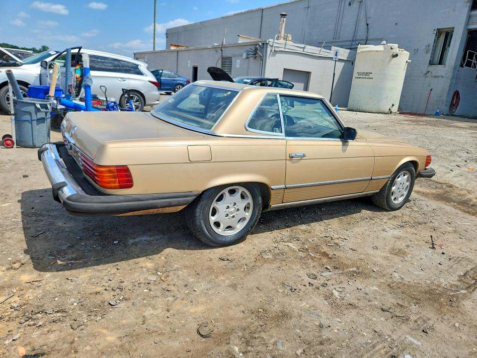 1981 Mercedes-benz 380 VIN WDBBA45AXBB006523 COPART salvage auction — SIDE, Va - Certificate Of Title, sold $1,050 on 2026-07-08 (photo 3)