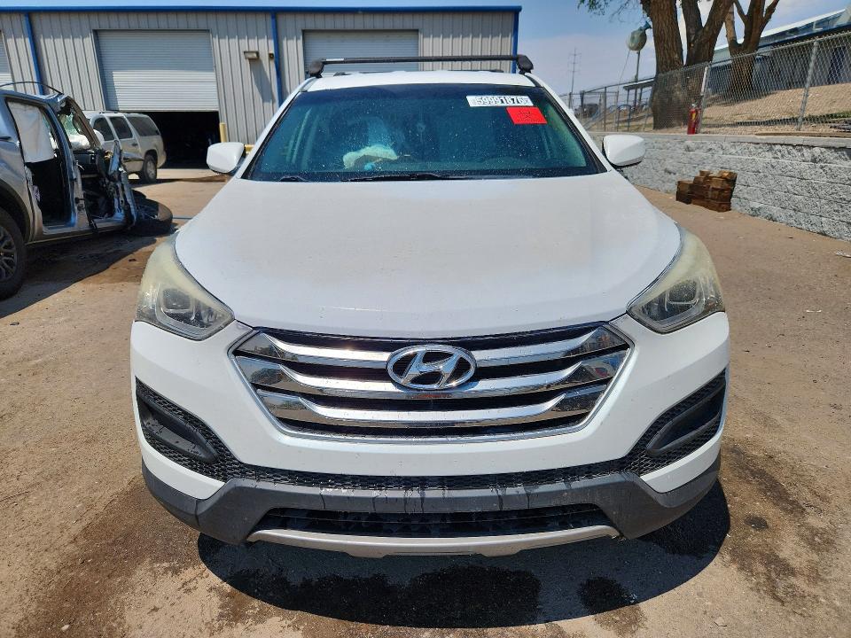 2015 Hyundai Santa fe VIN 5XYZT3LB2FG296543 COPART salvage auction — VANDALISM, AZ - CERTIFICATE OF TITLE, sold $2,050 on 2026-07-23 (photo 5)