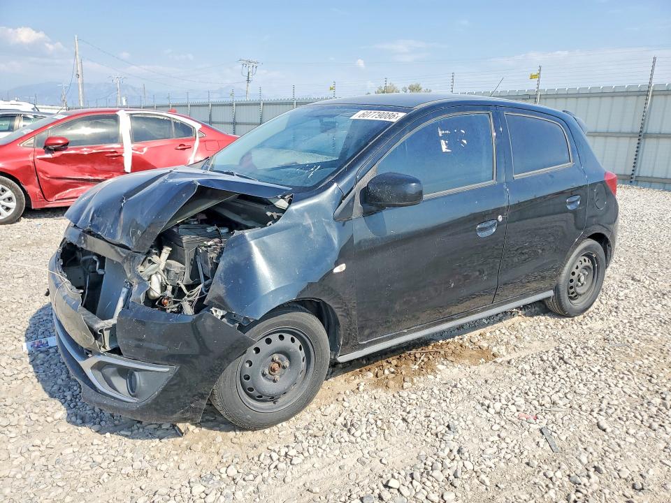2019 Mitsubishi Mirage VIN ML32A3HJ6KH010978 COPART salvage auction — FRONT END, UT - CERTIFICATE OF TITLE, sold $1,000 on 2026-07-17 (photo 1)