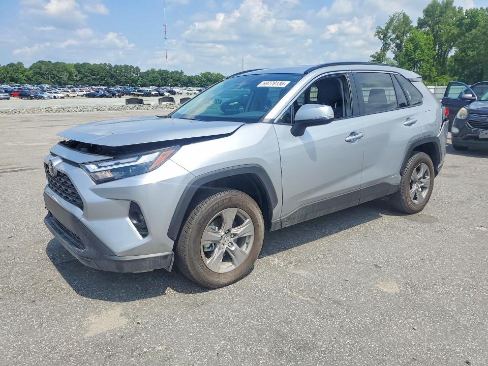 2025 Toyota Rav 4 VIN JTMRWRFV8SJ086135 COPART salvage auction — REAR END, Nc - Salvage Certificate Of Title, sold $5,200 on 2026-07-30 (photo 1)