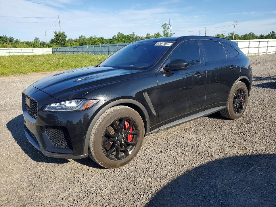 2020 Jaguar F-pace VIN SADCZ2EE6LA634984 COPART salvage auction — VANDALISM, Qc - Certificat-Veh. A Inspecter, sold $13,700 on 2026-07-28 (photo 1)