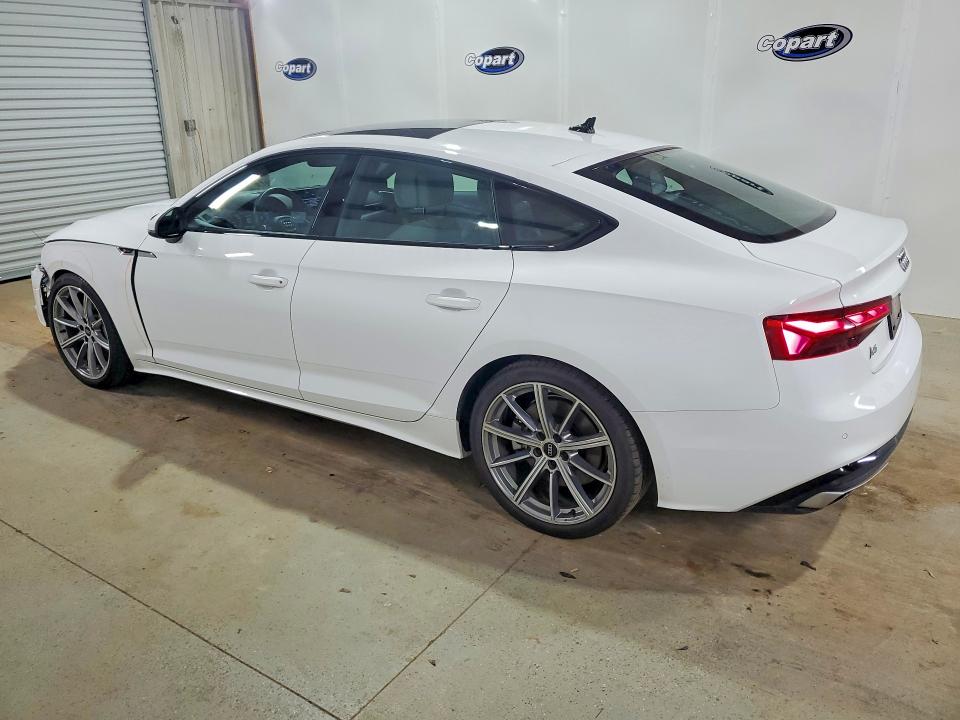2025 Audi A5 VIN WAUDACF57SA008822 COPART salvage auction — FRONT END, MD - CERTIFICATE OF TITLE (P), sold $17,500 on 2026-07-08 (photo 2)