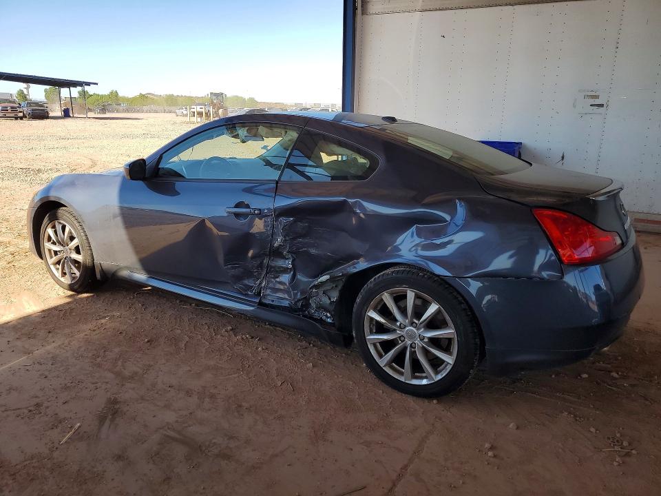 2012 Infiniti G VIN JN1CV6EL6CM472143 COPART salvage auction — SIDE, Az - Cert Of Title - Salvage, sold $1,600 on 2026-07-14 (photo 2)