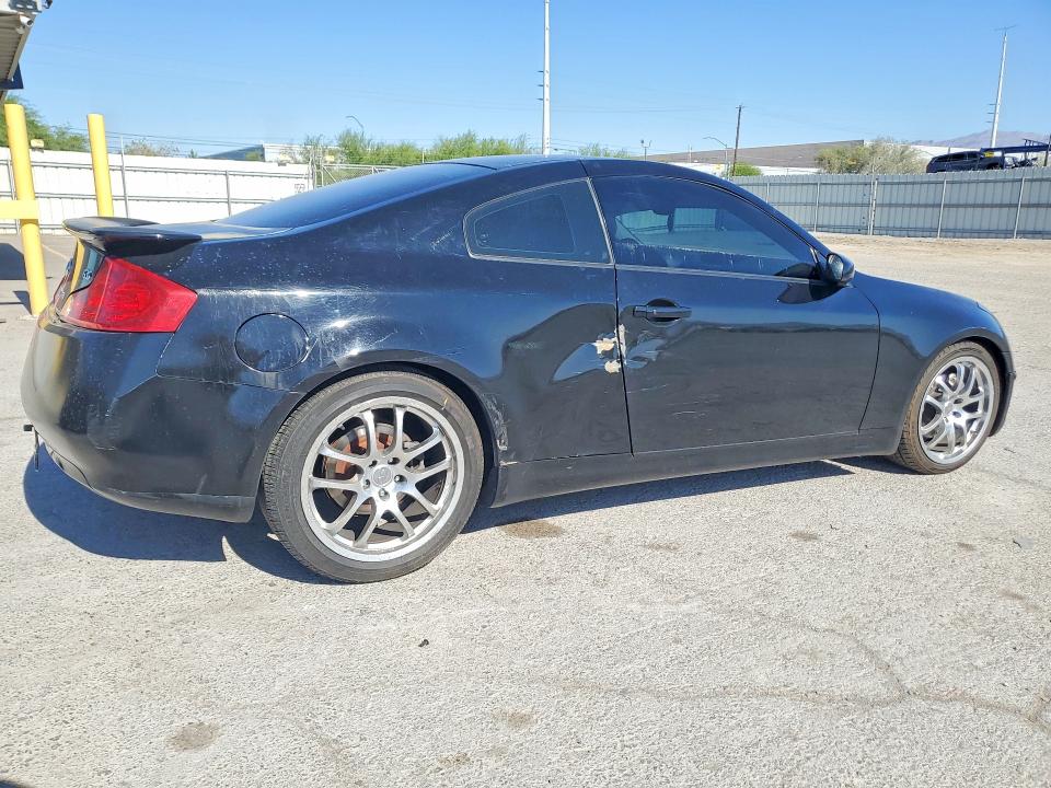 2006 Infiniti G VIN JNKCV54E66M707119 COPART salvage auction — REAR END, Nv - Salvage Title (P), sold $600 on 2026-07-14 (photo 3)