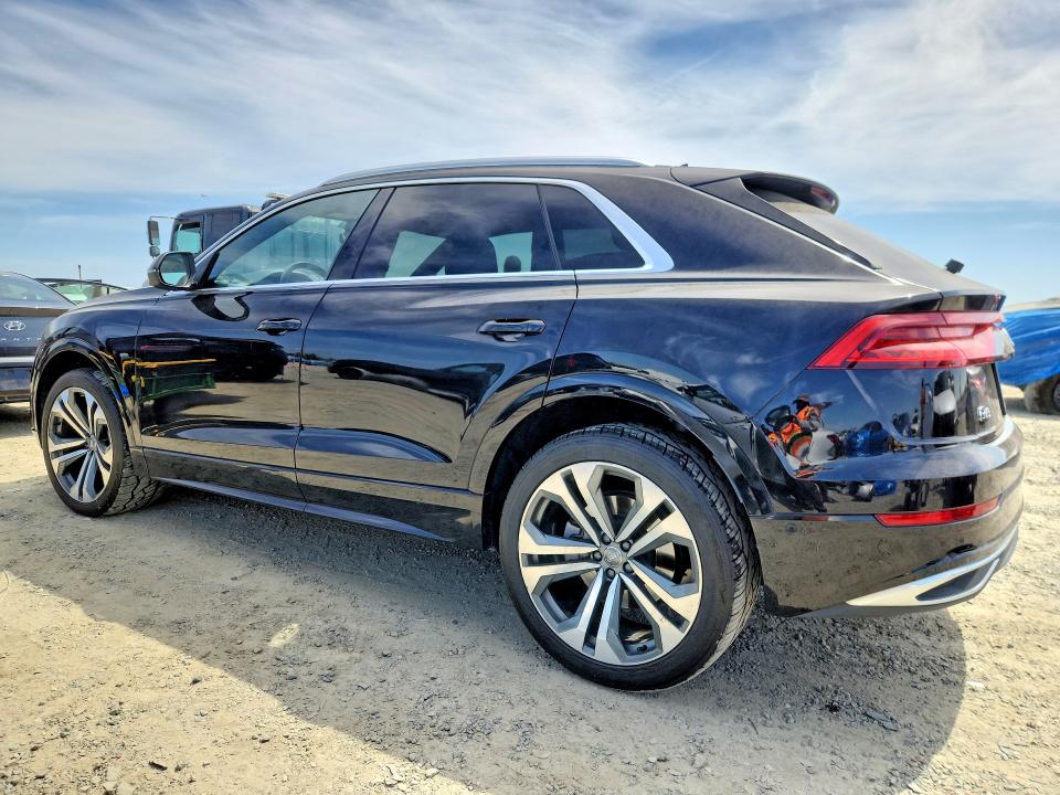 2019 Audi Q8 VIN WA1BVAF12KD011846 COPART salvage auction — MINOR DENT/SCRATCHES, Ca - Dis/Dlr/Exp App For Dup Clean, sold $11,700 on 2026-07-09 (photo 2)
