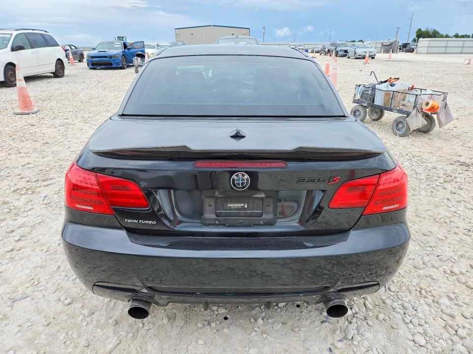 2011 BMW 3 series VIN WBADX1C54BE570595 COPART salvage auction — MECHANICAL, TX - CERTIFICATE OF TITLE, sold $2,000 on 2026-07-16 (photo 6)