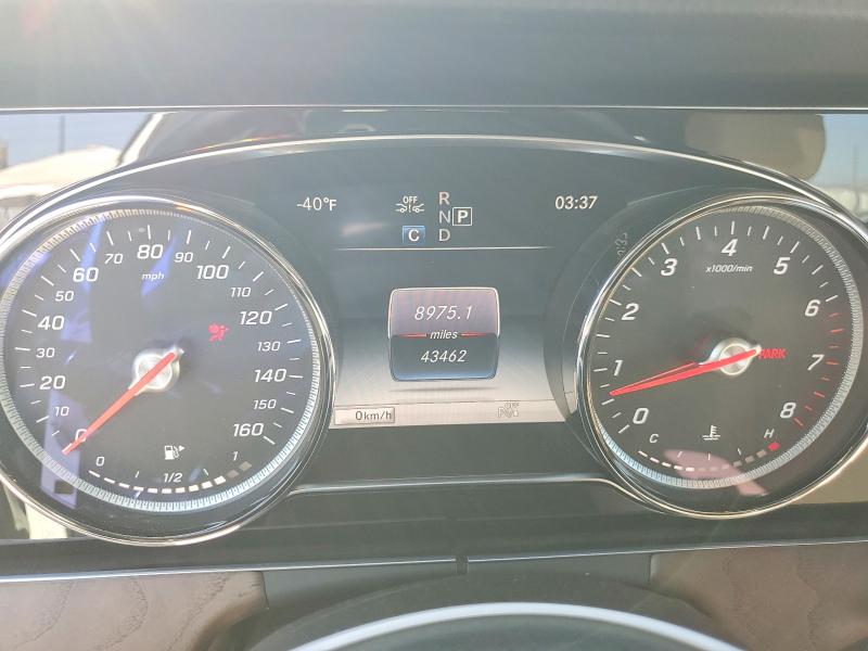 2018 Mercedes-benz E-klasse VIN WDDZF4JB3JA476337 COPART salvage auction — SIDE, Ca - Salvage Certificate, sold $9,400 on 2026-08-05 (photo 9)
