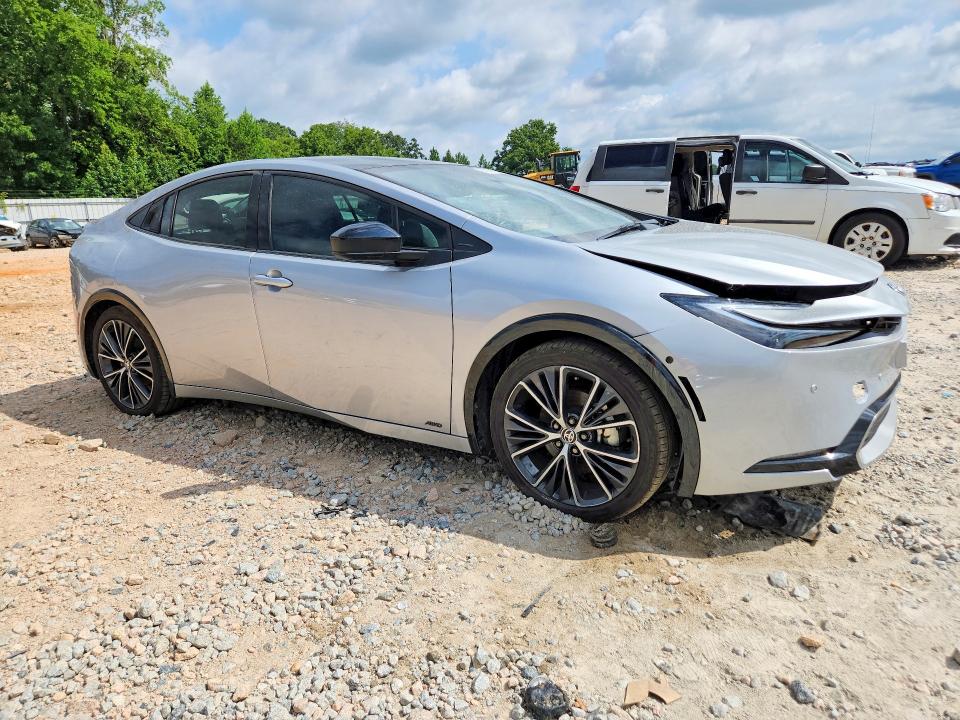 2023 Toyota Prius VIN JTDADABUXP3000563 COPART salvage auction — REAR END, Ga - Dealer Only Salvage Title, sold $6,300 on 2026-07-27 (photo 4)