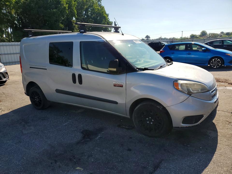 2017 Ram Promaster city VIN ZFBERFBB6H6E80847 COPART salvage auction — UNDERCARRIAGE, Wv - Cert Of Title-Reconstructed, sold $3,050 on 2026-08-12 (photo 4)