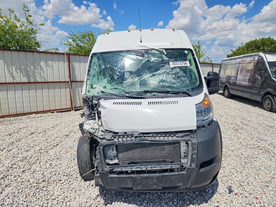2021 Ram Promaster VIN 3C6ERVDG1ME502553 COPART salvage auction — FRONT END, Tx - Salvage Vehicle Title, sold $2,750 on 2026-07-29 (photo 5)