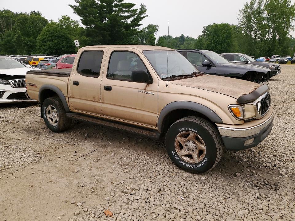 2001 Toyota Tacoma VIN 5TEHN72N31Z739791 COPART salvage auction — NORMAL WEAR, MA - CERTIFICATE OF TITLE, sold $500 on 2026-07-23 (photo 4)
