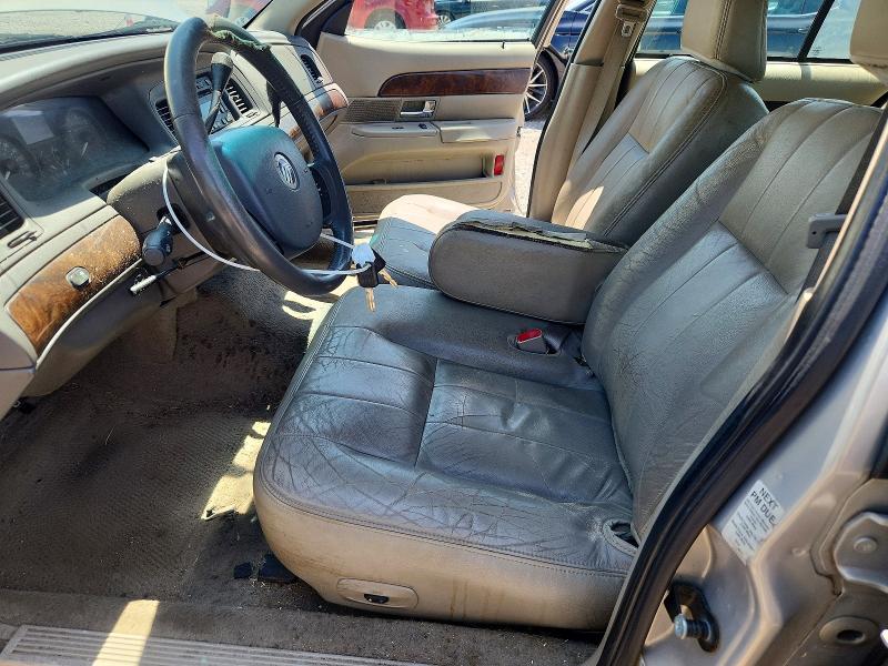 2010 Mercury Grand marquis VIN 2MEBM7FV7AX621701 COPART salvage auction — FRONT END, Oh - Cert Of Title-Salvage, sold $175 on 2026-07-31 (photo 7)