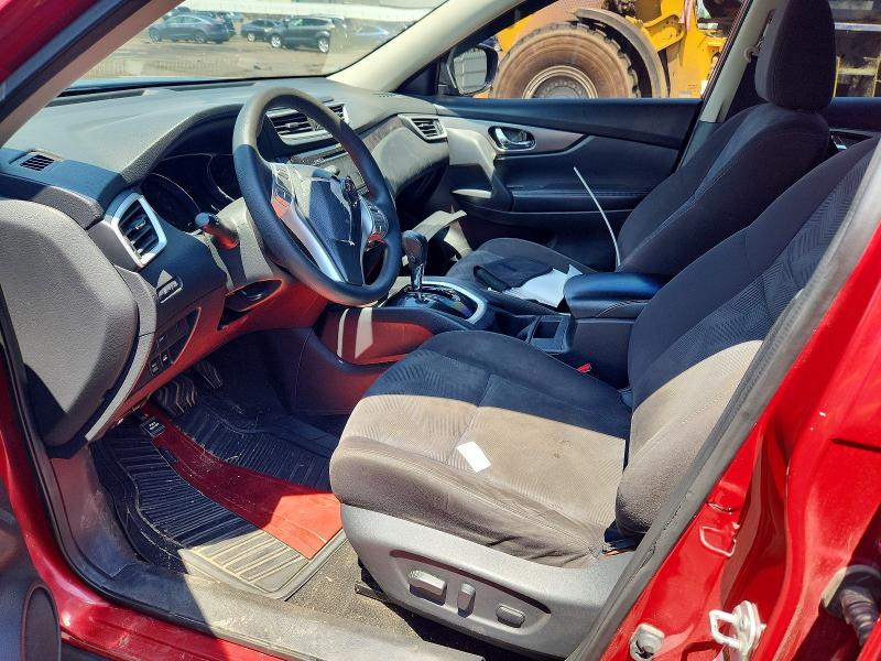 2016 Nissan Rogue VIN KNMAT2MV2GP638474 COPART salvage auction — FRONT END, Ct - Cert Of Title-Salvage, sold $775 on 2026-07-17 (photo 7)