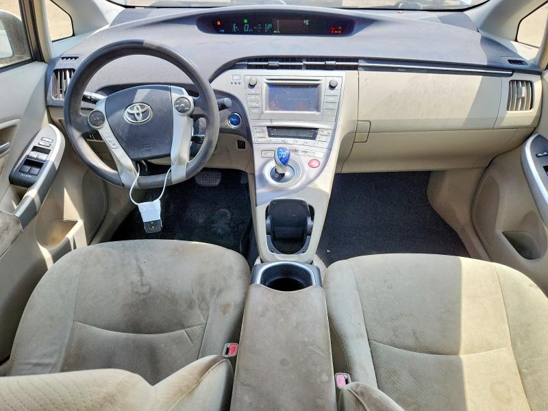 2014 Toyota Prius VIN JTDKN3DU3E0375672 COPART salvage auction — REAR END, Salvage Title, sold $3,050 on 2026-07-17 (photo 8)