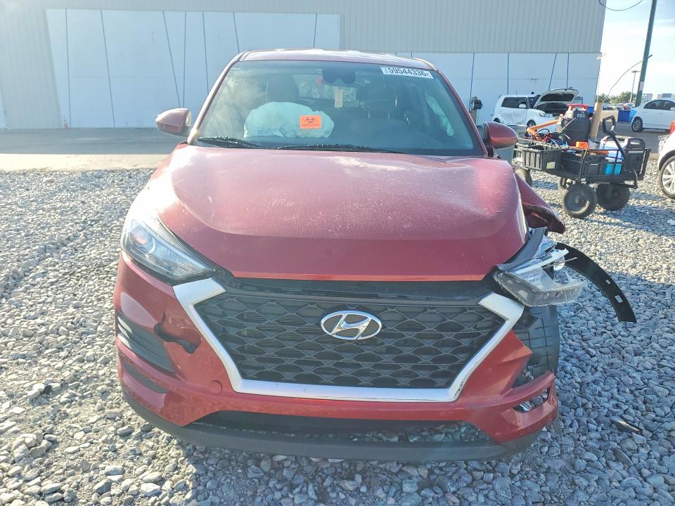 2021 Hyundai Tucson VIN KM8J23A49MU325743 COPART salvage auction — FRONT END, Fl - Certificate Of Destruction, sold $2,900 on 2026-07-20 (photo 5)