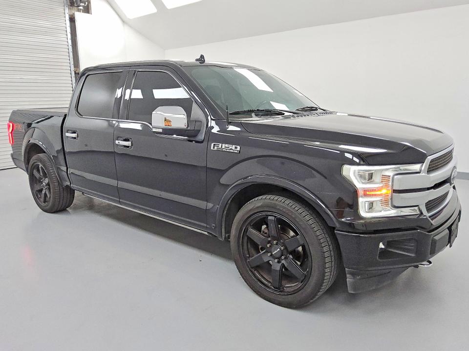 2020 Ford F-150 lightning VIN 1FTEW1E47LFC81768 COPART salvage auction — MINOR DENT/SCRATCHES, TX - CERTIFICATE OF TITLE, sold $22,750 on 2026-08-20 (photo 4)