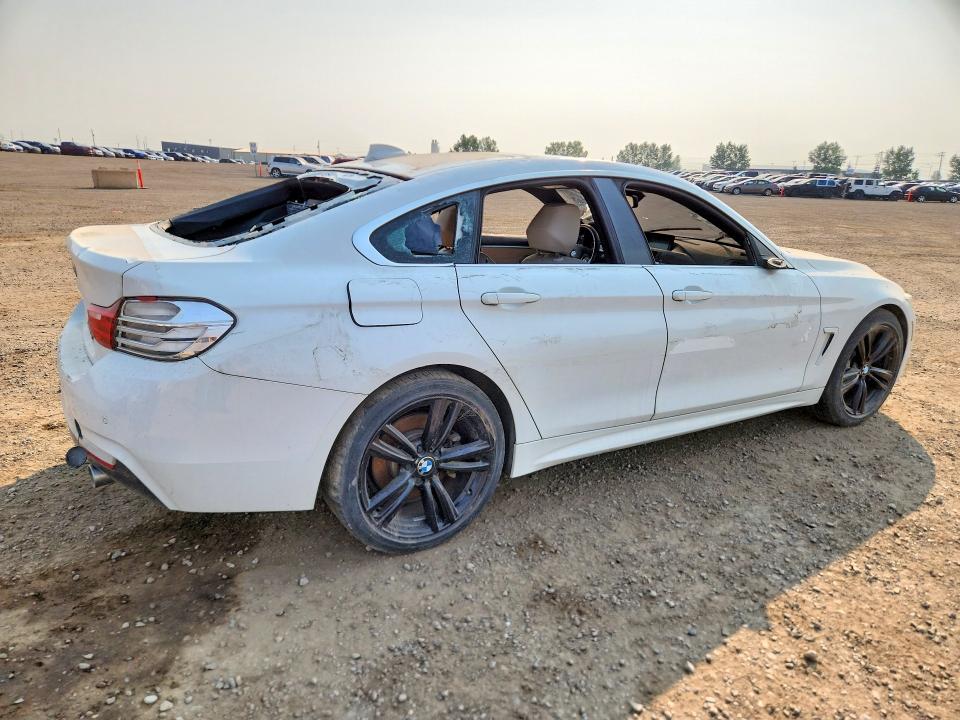 2015 BMW 4 series VIN WBA4B3C54FD669942 COPART salvage auction — VANDALISM, AB - BOS - ACTIVE, sold $1,350 on 2026-08-18 (photo 3)