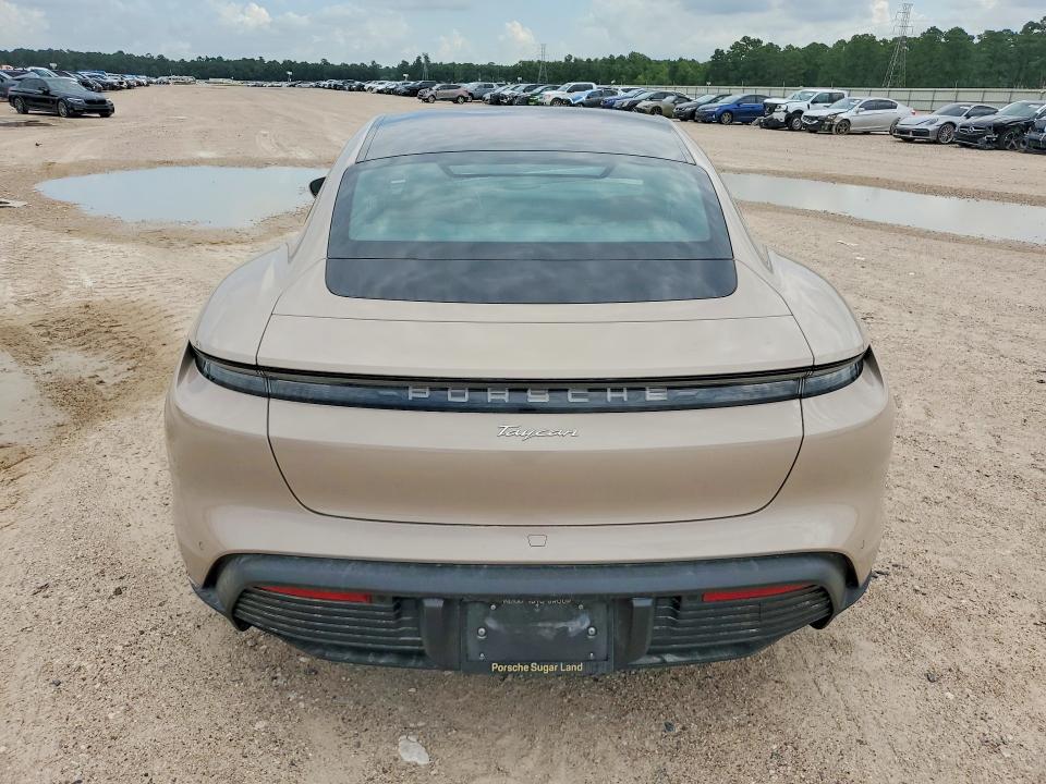 2024 Porsche Taycan VIN WP0AA2Y10RSA10817 COPART salvage auction — WATER/FLOOD, TX - SALVAGE TITLE-FLOOD DAMAGE, sold $32,000 on 2026-07-28 (photo 6)