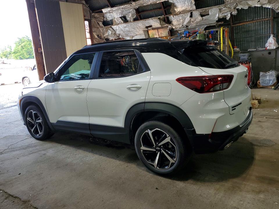 2023 Chevrolet Trailblazer VIN KL79MUSL9PB177300 COPART salvage auction — FRONT END, Ny - Mv-907A Salvage Certificate, sold $3,350 on 2026-07-13 (photo 2)