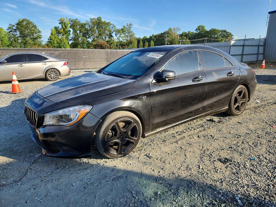 2014 Mercedes-benz Cla-klasse VIN WDDSJ4EB8EN054542 COPART salvage auction — SIDE, Sc - Cert Of Title-Salvage, sold $2,200 on 2026-08-05 (photo 1)