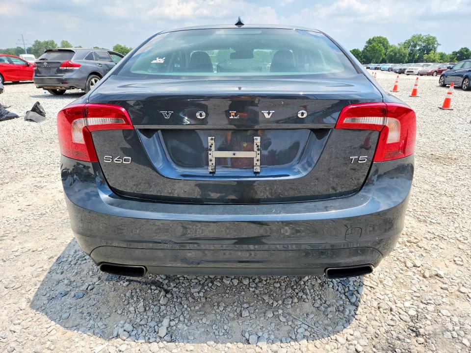 2015 Volvo S60 VIN YV140MFB9F2316165 COPART salvage auction — FRONT END, Pa - Cert Of Title, sold $175 on 2026-08-14 (photo 6)