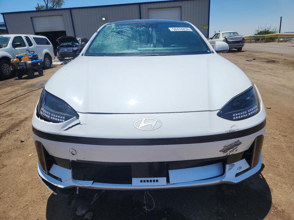 2024 Hyundai Ioniq 6 VIN KMHM54AC9RA079478 COPART salvage auction — FRONT END, Nm - Cert Of Title-Salvage, sold $8,700 on 2026-09-03 (photo 5)