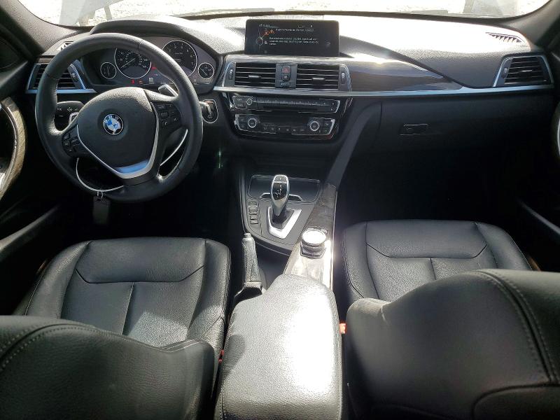 2016 BMW 3 series VIN WBA8E9G5XGNT45430 COPART salvage auction — FRONT END, CA - SALVAGE CERTIFICATE, sold $2,950 on 2026-08-11 (photo 8)