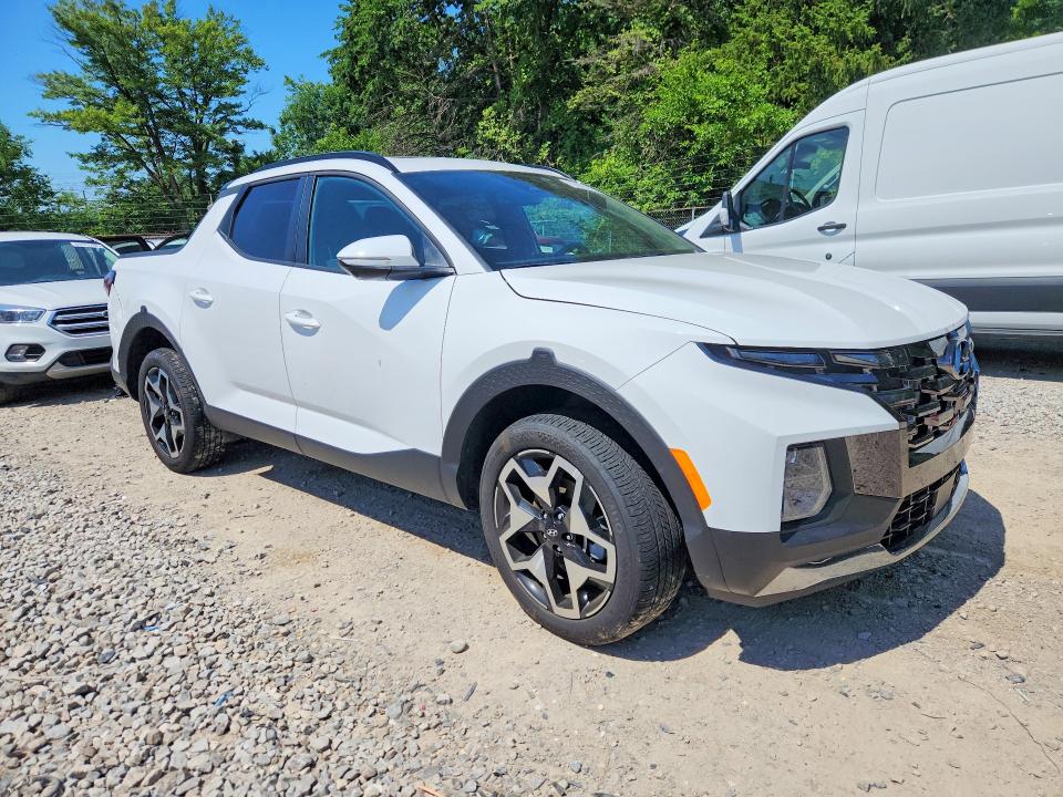 2024 Hyundai Santa cruz VIN 5NTJEDDF5RH124410 COPART salvage auction — REAR END, Oh - Cert Of Title-Salvage, sold $13,300 on 2026-07-15 (photo 4)