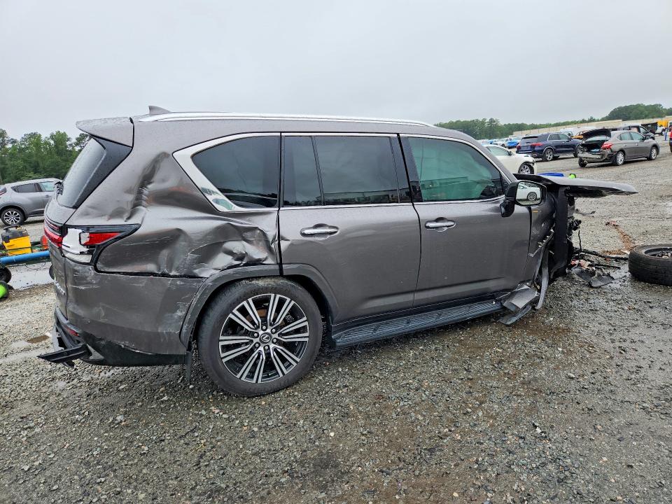 2024 Lexus Lx 600 VIN JTJGB7CX4R4040286 COPART salvage auction — ALL OVER, NC - SALVAGE CERTIFICATE OF TITLE, sold $19,100 on 2026-08-24 (photo 3)