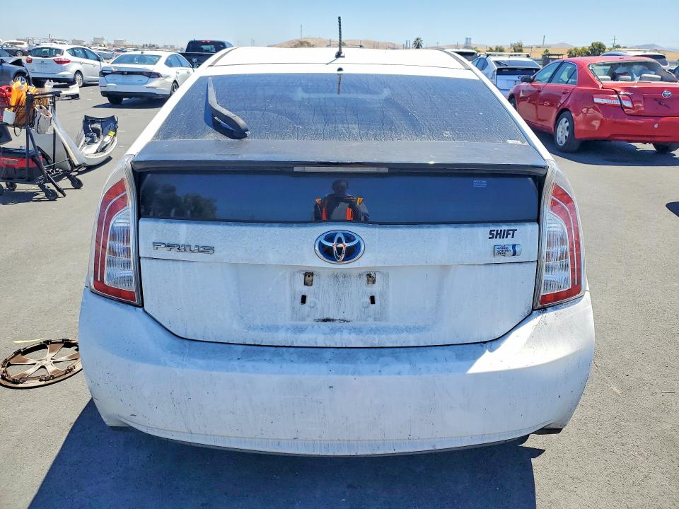 2013 Toyota Prius VIN JTDKN3DU1D5603525 COPART salvage auction — SIDE, Ca - Dis/Dlr/Exp Only Clean Title, sold $60 on 2026-07-27 (photo 6)