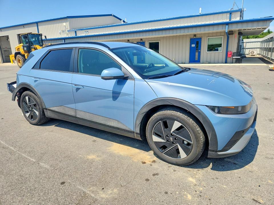 2025 Hyundai Ioniq VIN 7YAKNDDC5SY037208 COPART salvage auction — REAR END, Me - Cert Of Title-Salvage Collisio, sold $17,600 on 2026-08-21 (photo 4)