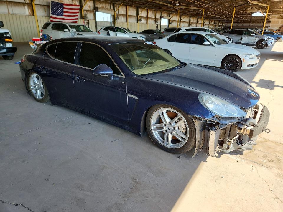 2012 Porsche Panamera VIN WP0AD2A76CL045320 COPART salvage auction — FRONT END, AZ - CERTIFICATE OF TITLE, sold $275 on 2026-08-10 (photo 4)