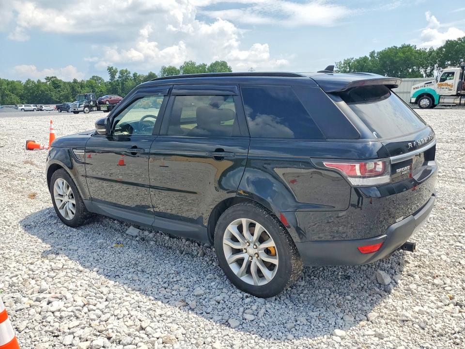2016 Land rover Range rover sport VIN SALWR2PF2GA101169 COPART salvage auction — MECHANICAL, Wv - Certificate Of Title (P), sold $4,500 on 2026-07-27 (photo 2)
