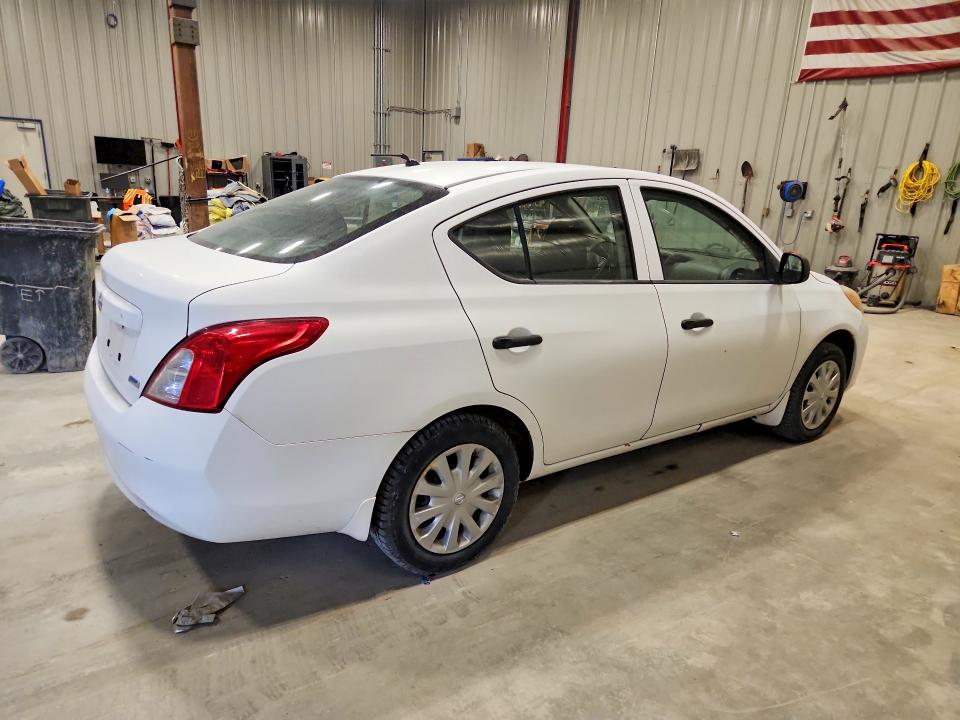 2012 Nissan Versa VIN 3N1CN7AP7CL900682 COPART salvage auction — REAR END, Mi - Certificate Of Title, sold $650 on 2026-08-01 (photo 3)