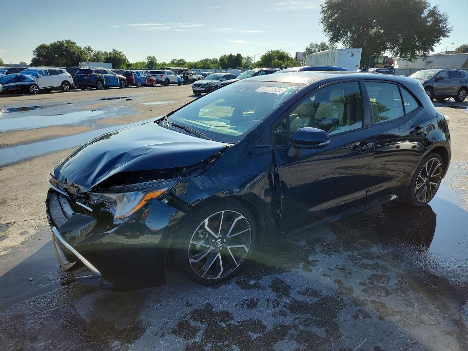 2019 Toyota Corolla VIN JTNK4RBE4K3046115 COPART salvage auction — FRONT END, FL - CERT OF TITLE SLVG REBUILDABLE, sold $3,850 on 2026-07-14 (photo 1)
