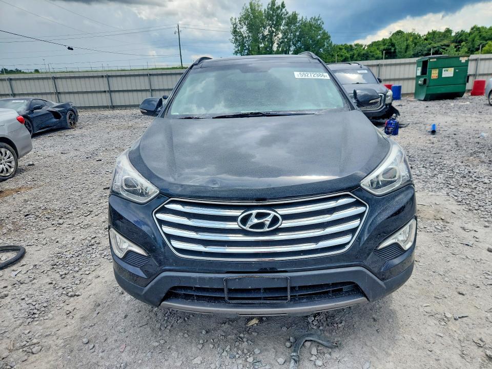 2014 Hyundai VIN KM8SR4HF1EU037925 COPART salvage auction — REAR END, Al - Cert Of Title-Salvage Title, sold $2,450 on 2026-07-14 (photo 5)